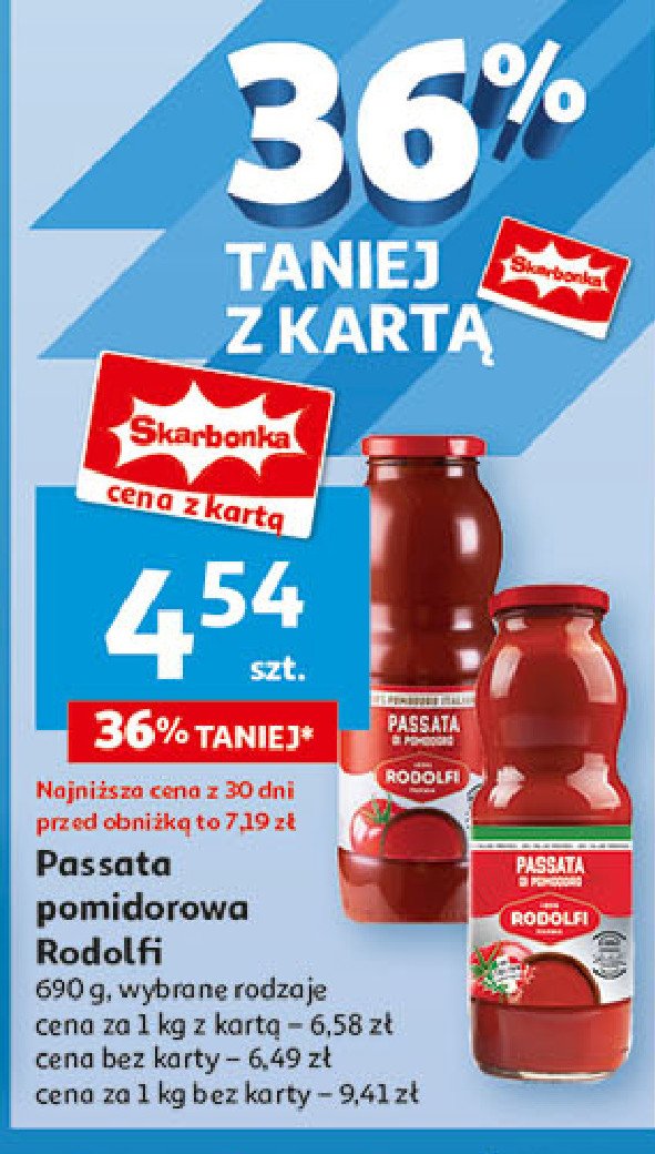 Passata pomidorowa RODOLFI promocja