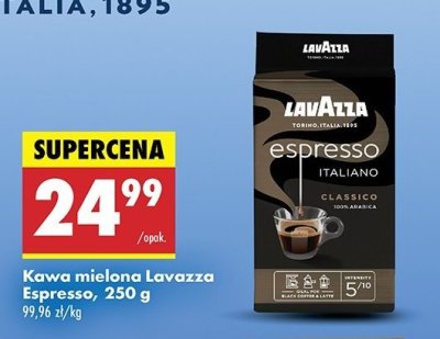 Kawa Lavazza espresso italiano calssico promocja