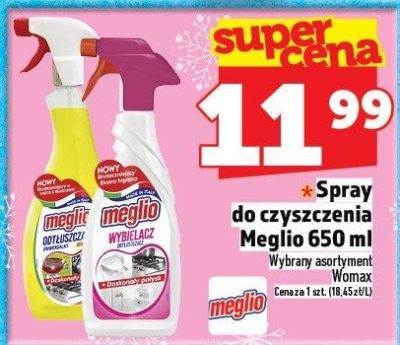 Spray do czyszczenia Meglio 650 ml promocja w TOPAZ