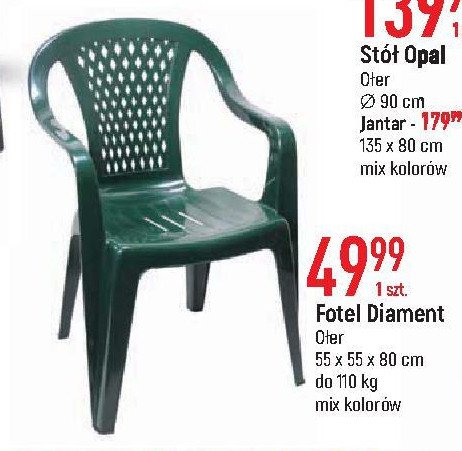Fotel diament O艂er promocja