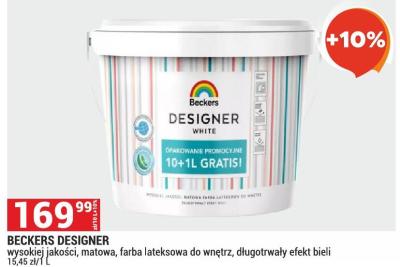 Farba BECKERS DESIGNER promocja w Merkury Market