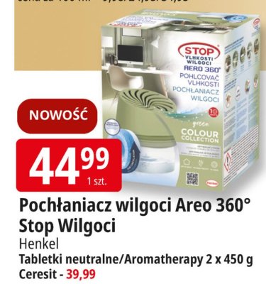 Pochłaniacz wilgoci Areo 360° Stop Wilgoci Henkel promocja w Leclerc