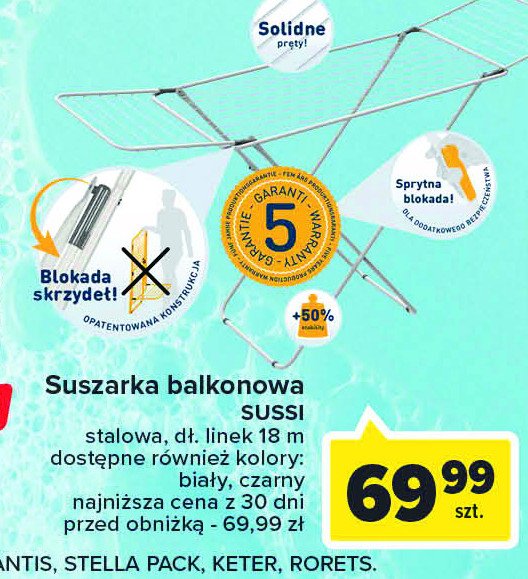 Suszarka sussi 8320 Rorets promocja