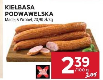 Kiełbasa promocja w Stokrotka
