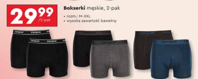 Bokserki promocja w Biedronka