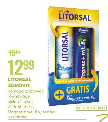 Magnez + witamina b6 Zdrovit promocja