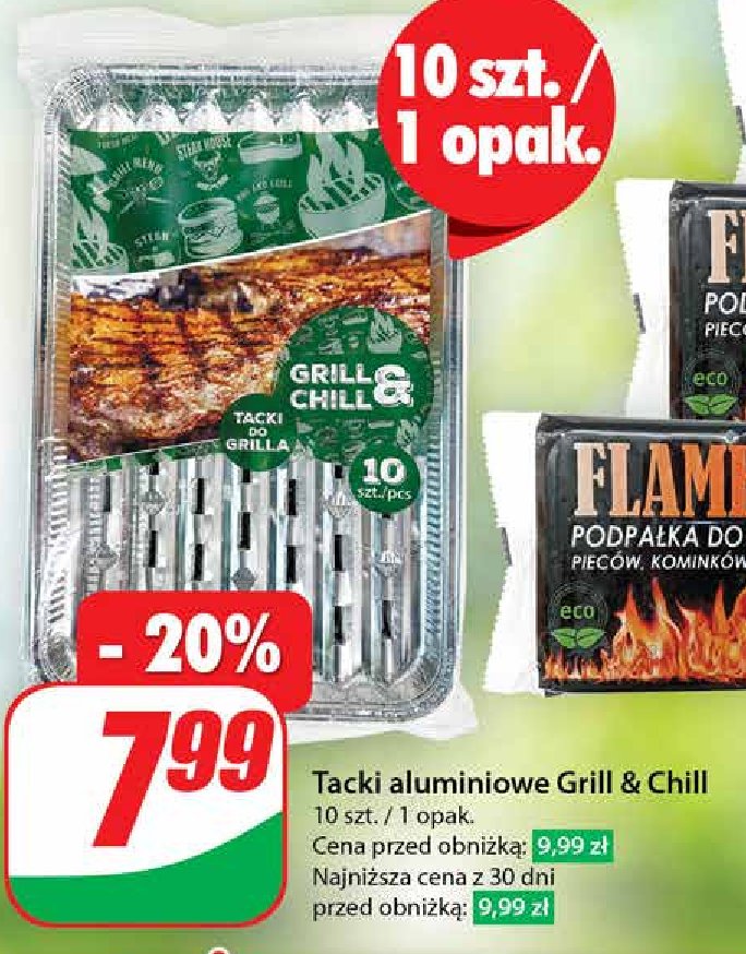 Tacki aluminiowe Grill & chill promocja