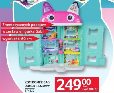 Zabawka Koci domek Gabi domek filmowy Gabby's Dollhouse promocja w Selgros