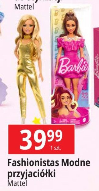 Barbie fashionistas modne przyjaciółki Mattel promocja