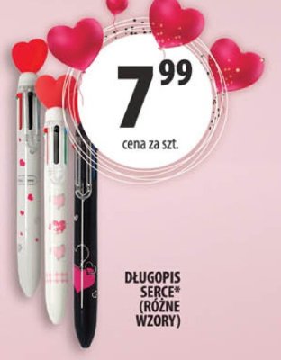 Długopis serce Arhelan promocja w Arhelan