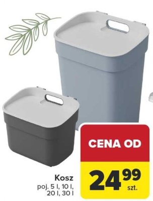 Kosz pojemnik na śmieci promocja w Carrefour