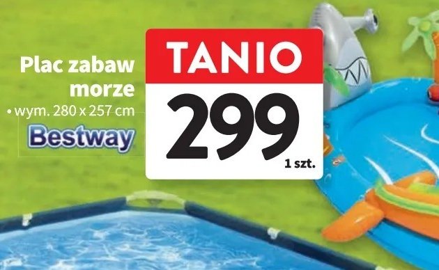 Plac zabaw morze 280 x 257 cm Bestway promocja