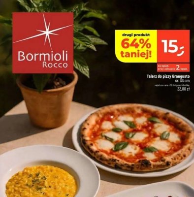 Talerz do pizzy Grangusto Bormioli Rocco śr. 33 cm promocja w Dealz
