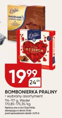 Bombonierka praliny, wybrany asortyment promocja w Chata Polska