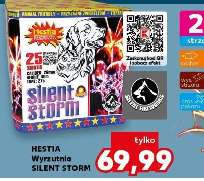 Wyrzutnia SILENT STORM promocja w Kaufland