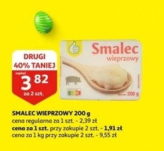 Smalec wieprzowy Podniesiony kciuk promocja