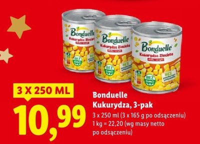 Kukurydza, 3-pak promocja w Lidl