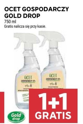 Ocet gospodarczy Gold Drop promocja w Stokrotka