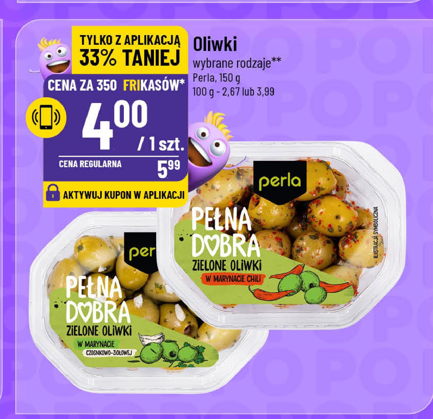 Oliwki z chilli Perla promocja w POLOmarket