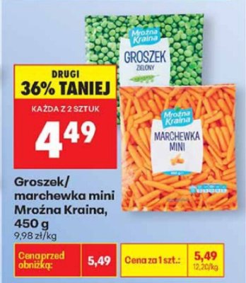Groszek 450 g promocja w Biedronka