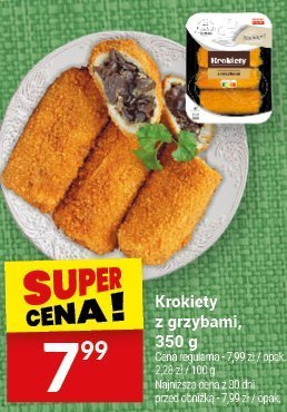 Krokiety z grzybami, 350 g promocja w Twój Market