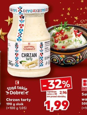 Chrzan tarty Dawtona 190 g promocja w Kaufland