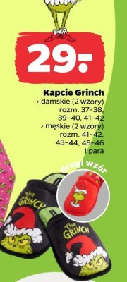 Kapcie damskie / męskie promocja w Netto