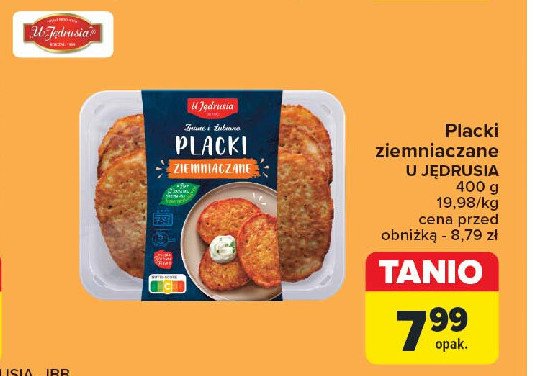 Placki ziemniaczane U jędrusia promocja