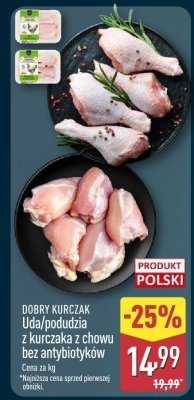 Uda/podudzia z kurczaka z chowu bez antybiotyków  promocja w Aldi