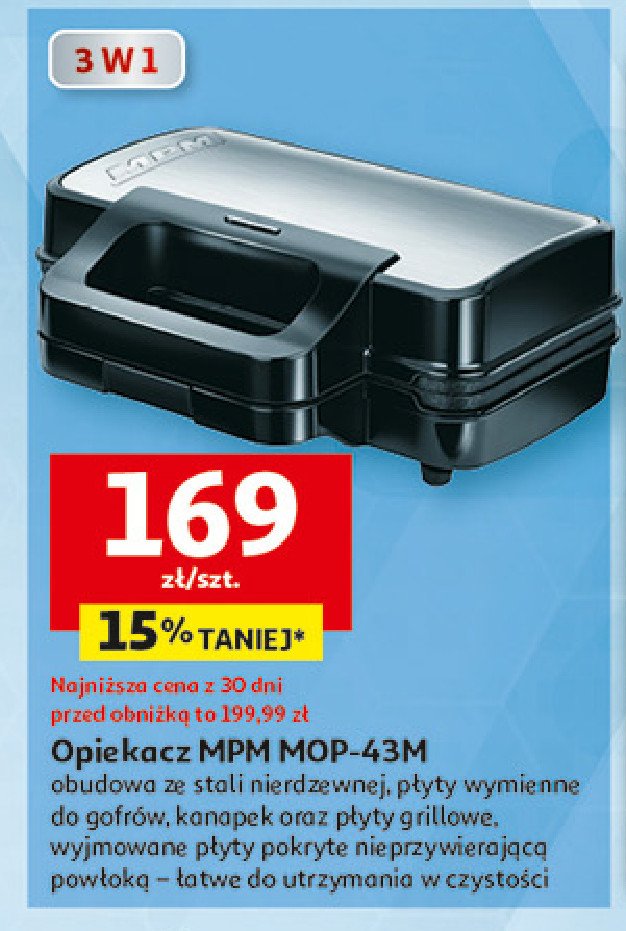 Opiekacz do kanapek mop-43m Mpm product promocja