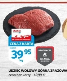Udziec wo艂owy Auchan promocja