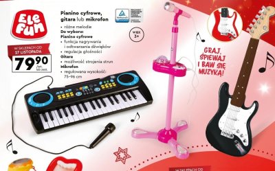 Gitara ELE FUN promocja w Biedronka