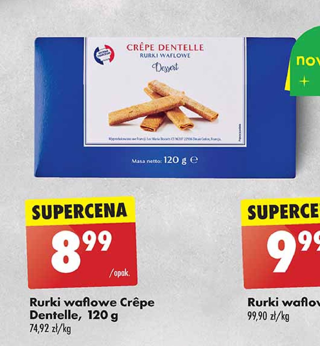 Rurki waflowe promocja w Selgros