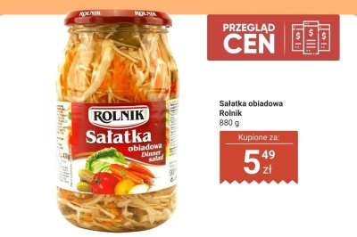 Sałatka obiadowa  promocja w Dino