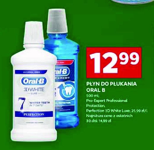 Płukanka do ust kompleksowa ochrona Oral-b pro-expert promocja