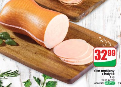 Filet maślany z indyka  promocja w Dino