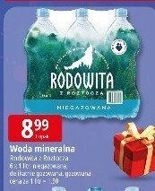 Woda mineralna Rodowita z Roztocza promocja w Leclerc