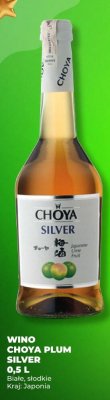 Wino Choya Plum Silver 0,5 L promocja w Duży Ben