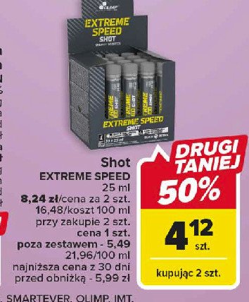 Extreme speed shoty Olimp promocja