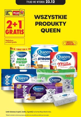Ręcznik papierowy Queen Milla promocja w Biedronka