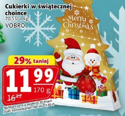 Cukierki w świątecznej choince promocja w Prim Market