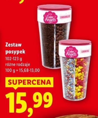 Zestaw posypek promocja w Lidl