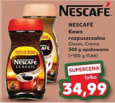 Kawa rozpuszczalna Classic promocja w Kaufland