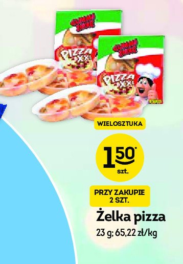 Żelki pizza xl Gummi zone promocja