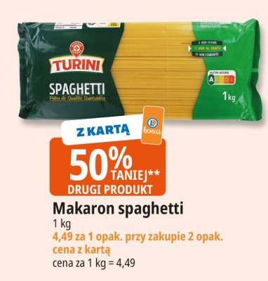 Makaron spaghetti promocja w Leclerc