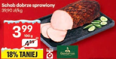 Schab dobrze sprawiony promocja w Delikatesy Centrum