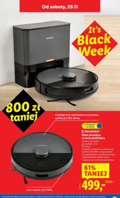 Robot sprzątający SilverCrest ze stacją opróżniającą promocja w Lidl