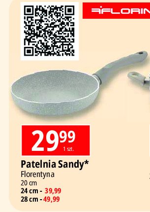 Patelnia aluminiowa sandy 20 cm Florina (florentyna) promocja