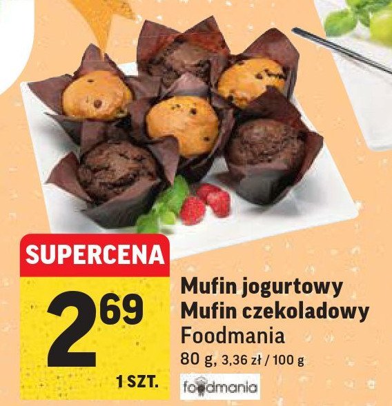 Muffin czekoladowy promocja