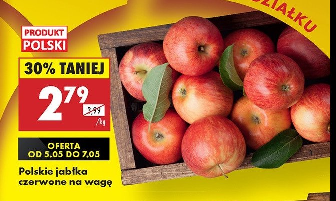 Jab艂ka czerwone polskie promocja